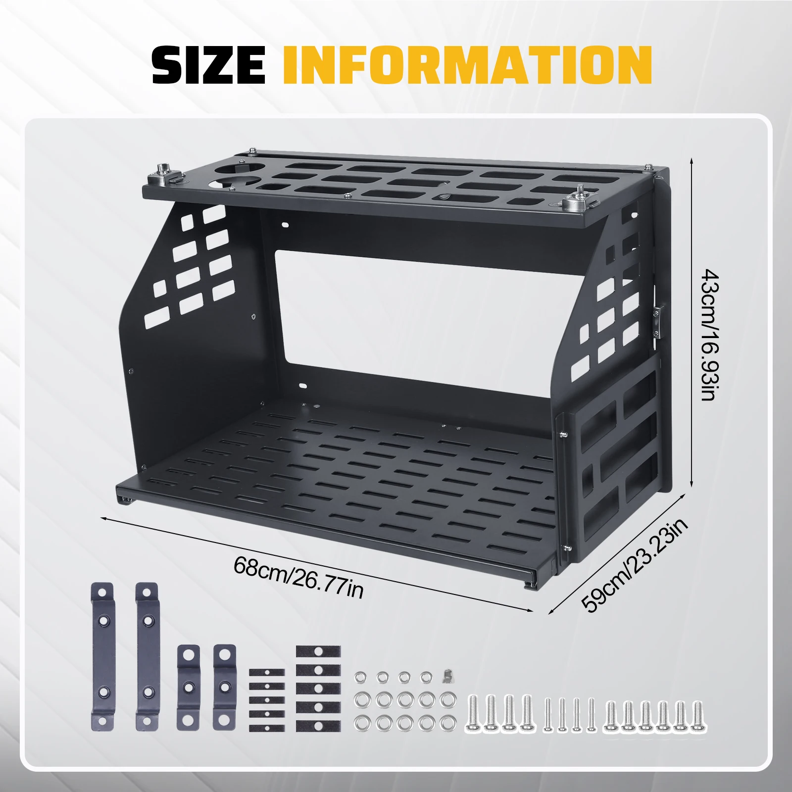 Tailgate Table Rear Door Shelf Storage Cargo Holder Foldable Molle Panel for Ford Bronco
Tailgate Table Rear Door Shelf Storage Cargo Holder Foldable Molle Panel for Ford Bronco