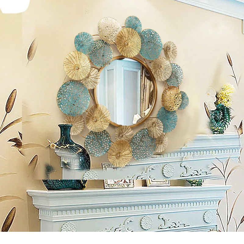 Creative Three-dimensional Wrought Iron Wall Decoration Mirror Porch Background Mirror Wall Hanging Hotel Model Room
Creative Three-dimensional Wrought Iron Wall Decoration Mirror Porch Background Mirror Wall Hanging Hotel Model Room