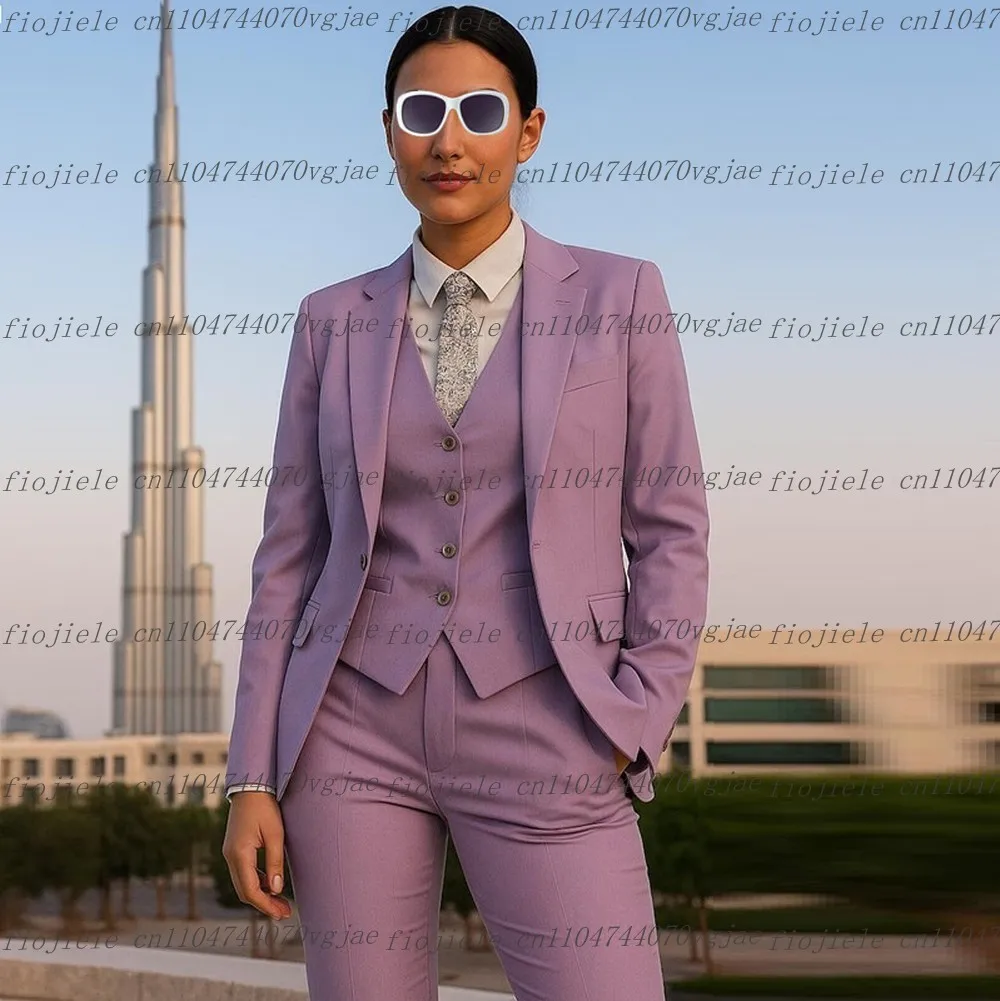 New Lavender Formal Business Women Suit Wedding Party Prom Ladies Mother Girl Wife Tuxedos Costume 3 Piece Set Blazer Vest Pants
New Lavender Formal Business Women Suit Wedding Party Prom Ladies Mother Girl Wife Tuxedos Costume 3 Piece Set Blazer Vest Pants
