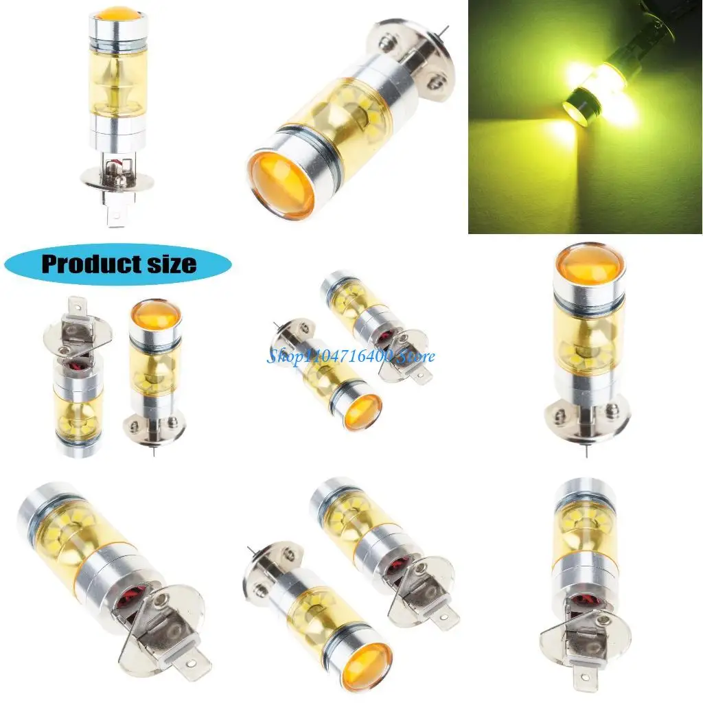 y1gd Fog Lamp Bulb H1 100W Light Bulbs for Car Vehicle 3000K Golden Yellow LED Bulbs
y1gd Fog Lamp Bulb H1 100W Light Bulbs for Car Vehicle 3000K Golden Yellow LED Bulbs