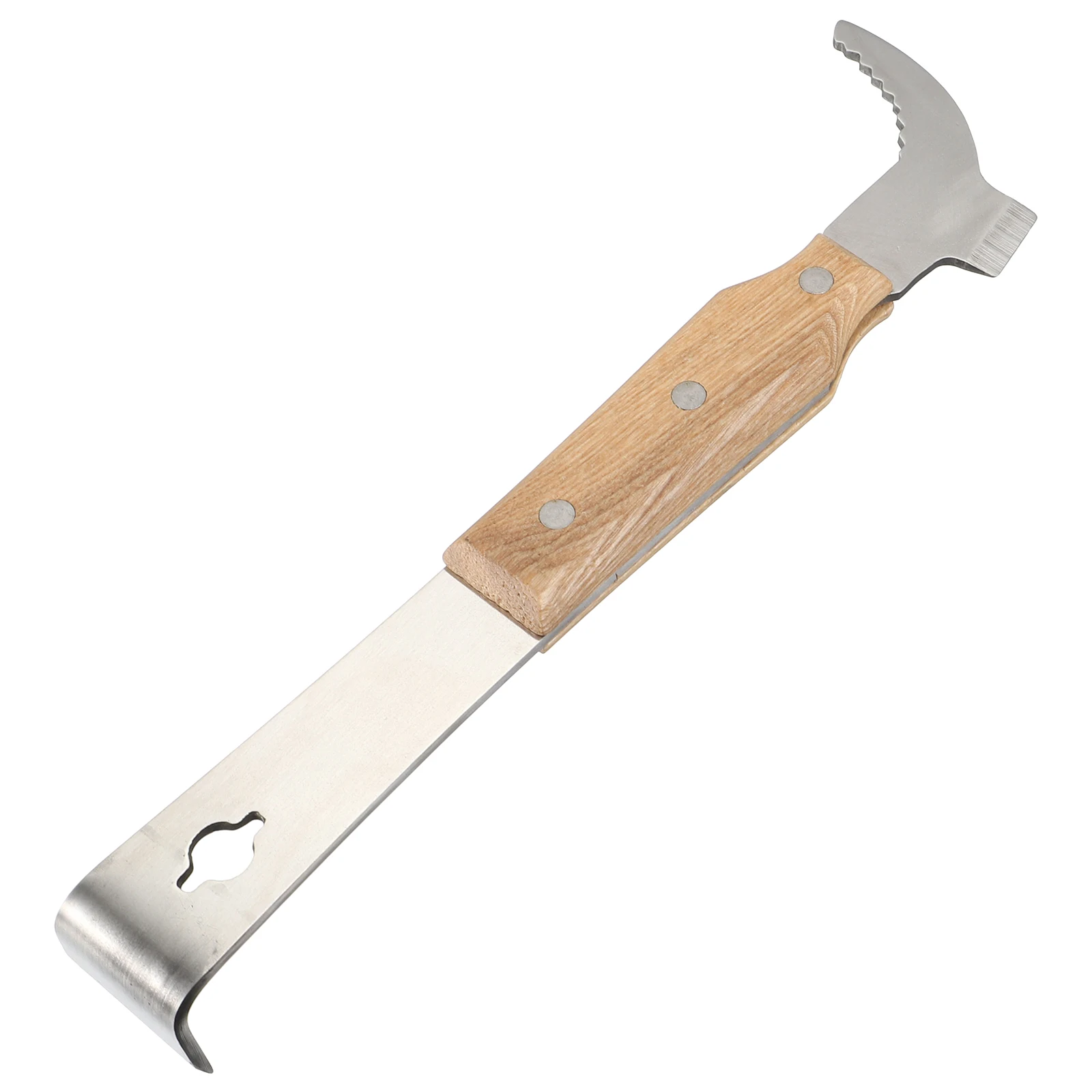 Stainless Steel Pigtail Knife Beehive Cleaning Tool Hive Frame Scraper with Hanging Hole for Storage Beekeeping Garden Supplies
Stainless Steel Pigtail Knife Beehive Cleaning Tool Hive Frame Scraper with Hanging Hole for Storage Beekeeping Garden Supplies