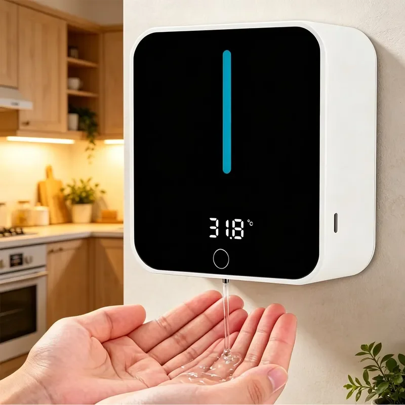 Smart Sensor Soap Dispenser for Gel Alcohol and Mobile Phone Washing Automatic Foam Hand Sanitizer Wall-Mounted Rechargeable
Smart Sensor Soap Dispenser for Gel Alcohol and Mobile Phone Washing Automatic Foam Hand Sanitizer Wall-Mounted Rechargeable