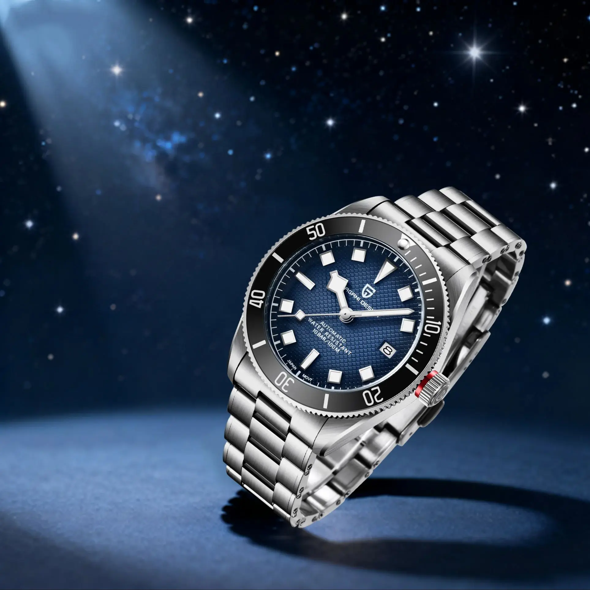 PAGANI DESIGN 2025 New Men Automatic Mechanical Watch 42mm High-End Luxury Stainless Steel Watch 100m Waterproof Calendar Design
PAGANI DESIGN 2025 New Men Automatic Mechanical Watch 42mm High-End Luxury Stainless Steel Watch 100m Waterproof Calendar Design