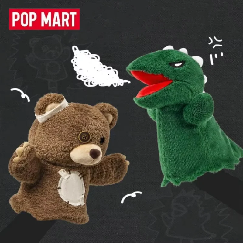 POP MART HIRONO Bear And Dinosaur Series Vinyl Plush Hand Puppet Mystery Box Genuine Blind Box Guess Bag Ornament Figurines Home
POP MART HIRONO Bear And Dinosaur Series Vinyl Plush Hand Puppet Mystery Box Genuine Blind Box Guess Bag Ornament Figurines Home