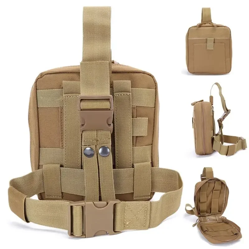 Outdoor multifunctional sports waist bag, portable camping tactical leg hanging bag, medical emergency kit Molle hunting bag
Outdoor multifunctional sports waist bag, portable camping tactical leg hanging bag, medical emergency kit Molle hunting bag
