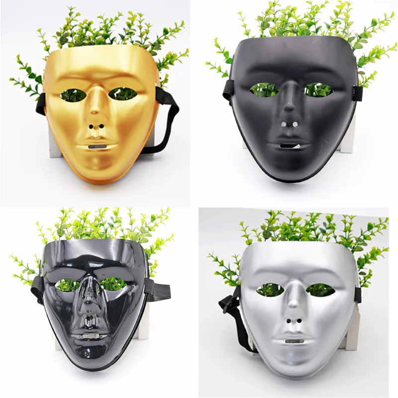 Ghost Walk Mask Painted Men and Women Full Face Gold Silver Solid Color Street Dance Mask Gold Halloween
Ghost Walk Mask Painted Men and Women Full Face Gold Silver Solid Color Street Dance Mask Gold Halloween