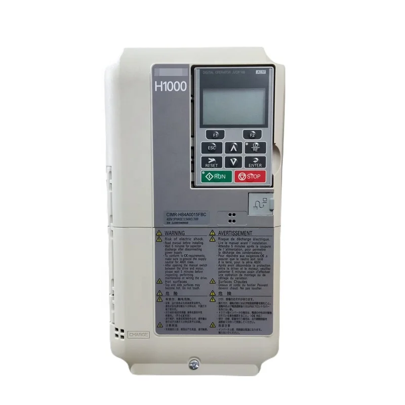 Original H1000 VFD 3 Phase 3.7kW Inverter CIMR-HB4A0015FBC Variable Frequency Drivers
Original H1000 VFD 3 Phase 3.7kW Inverter CIMR-HB4A0015FBC Variable Frequency Drivers