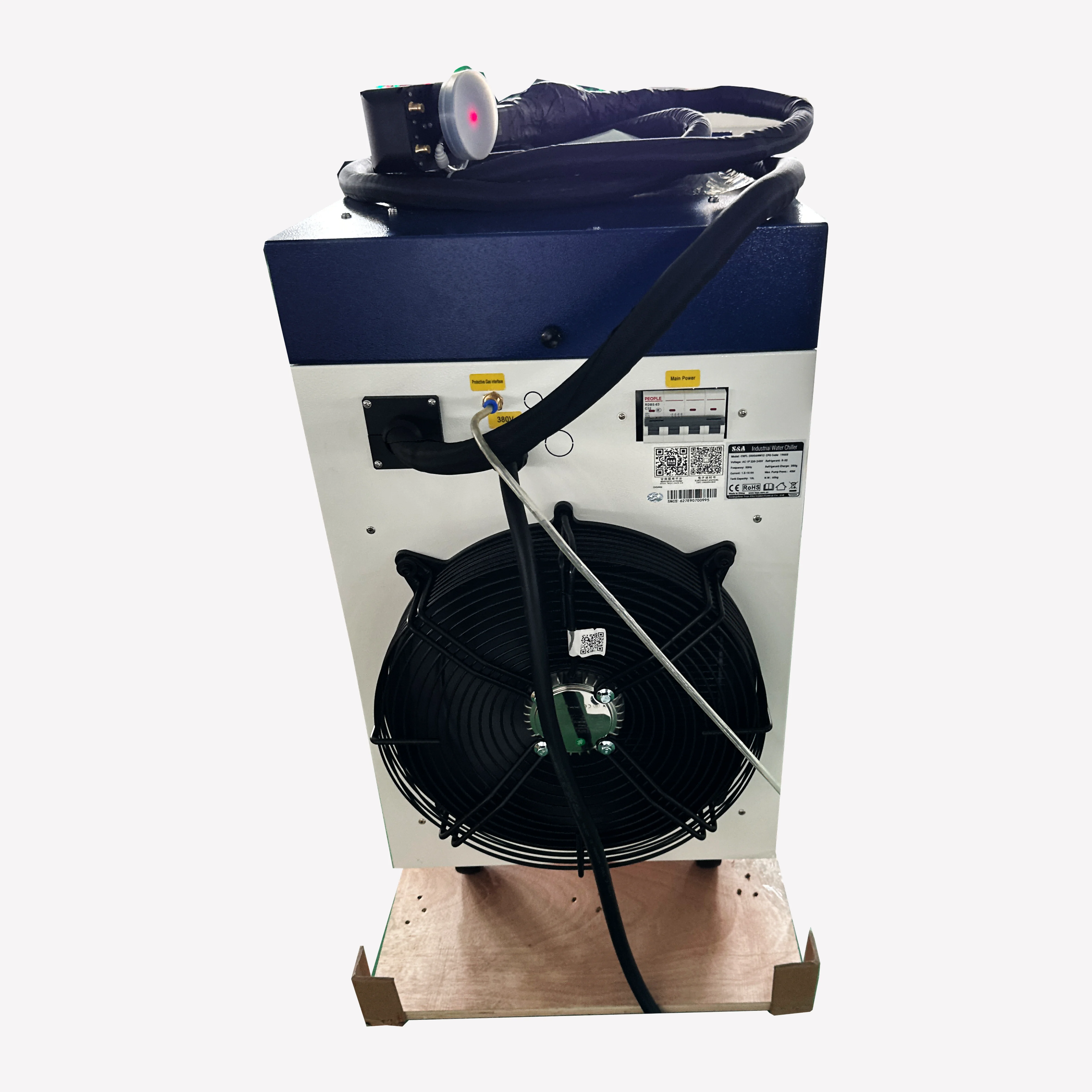 500W Fortune Portable Pulse Laser Metal Cleaning Machine Rust Removal Clean Machine Price