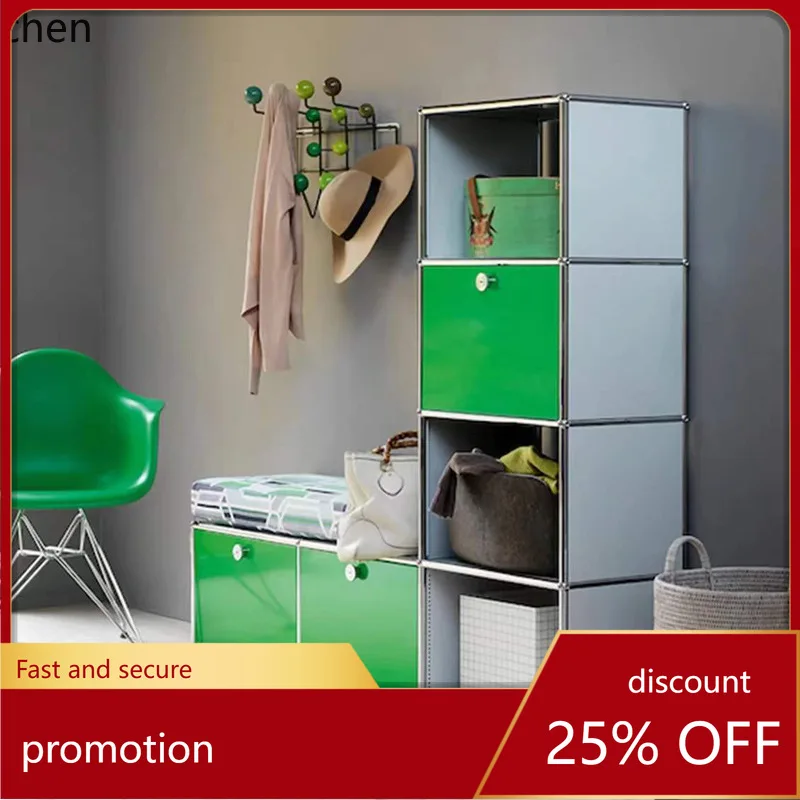 CZ Green TV Cabinet Simple Stainless Steel Storage Bookcase Home Combination Storage Cabinet
CZ Green TV Cabinet Simple Stainless Steel Storage Bookcase Home Combination Storage Cabinet