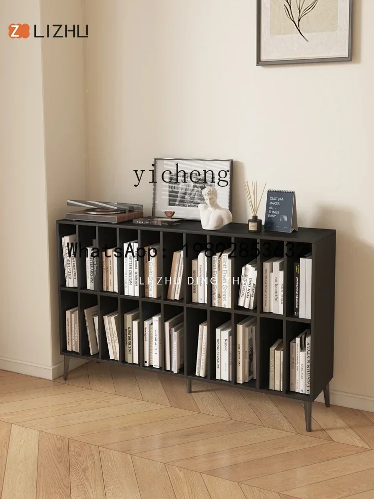b2ZSimple Bookcase Storage Black Grid Cabinet Living Room Study Storage Magazine Cabinet
b2ZSimple Bookcase Storage Black Grid Cabinet Living Room Study Storage Magazine Cabinet