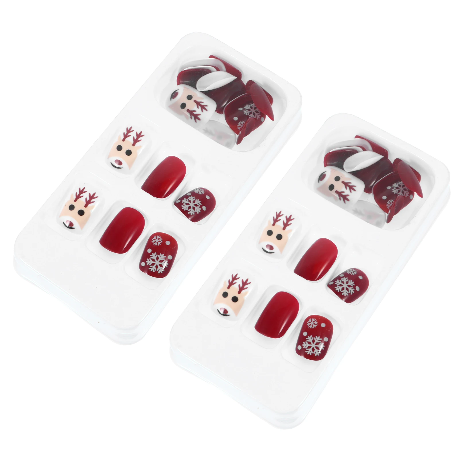 48 Pcs Christmas Fake Nails Full Cover ABS Tips Press On Easy Apply Xmas Nail Art Girls Artificial Short
48 Pcs Christmas Fake Nails Full Cover ABS Tips Press On Easy Apply Xmas Nail Art Girls Artificial Short