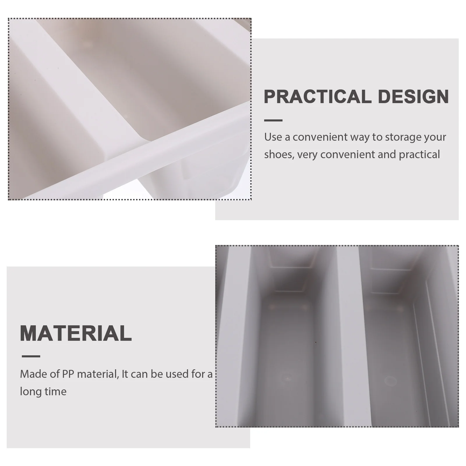 4pcs Shoe Rack Gray Light Gray Storage Box Slippers Organizer Display Stand Closet Holder Shelf Space Saving Household
4pcs Shoe Rack Gray Light Gray Storage Box Slippers Organizer Display Stand Closet Holder Shelf Space Saving Household
