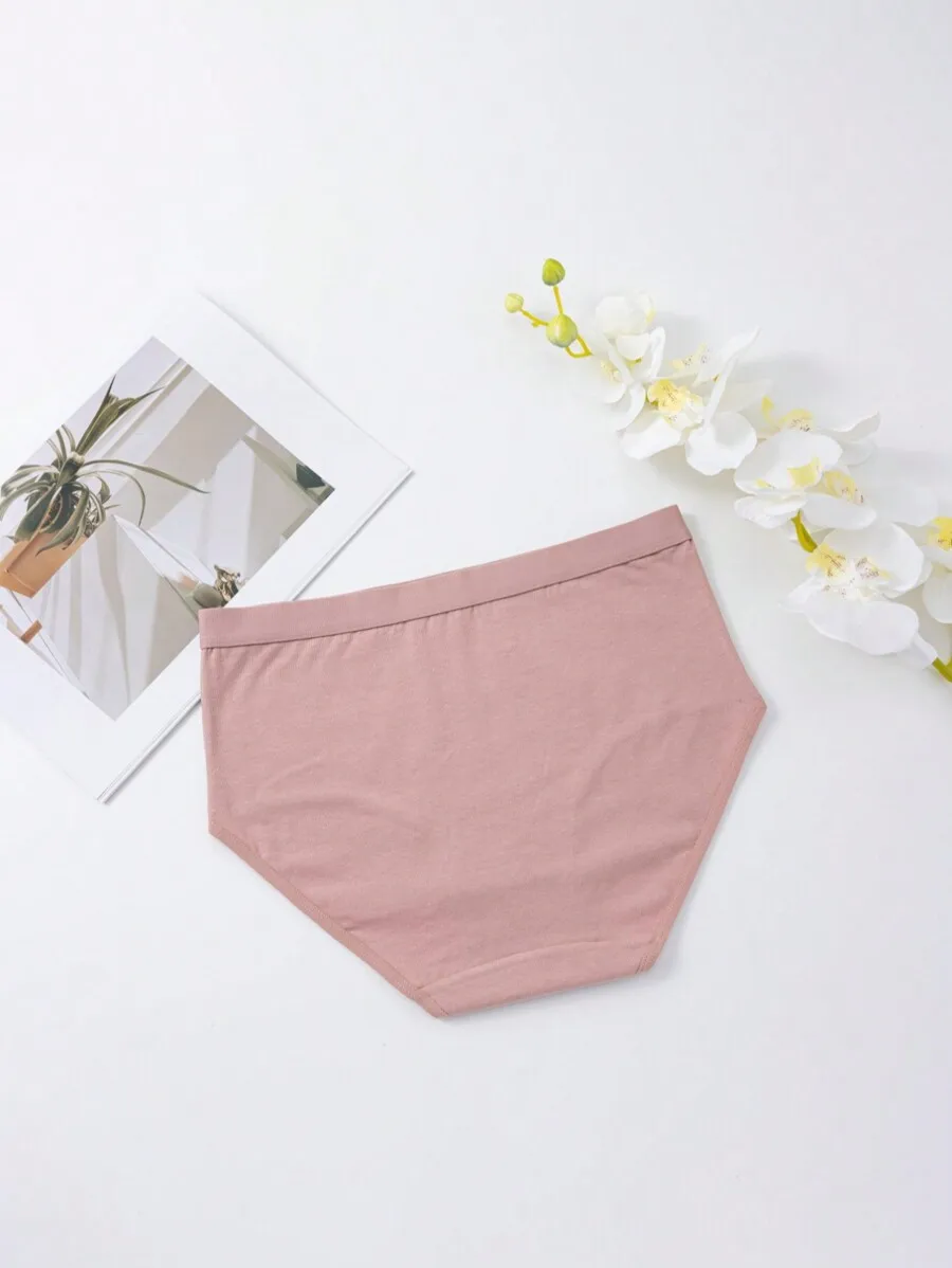 Women High Waist Solid Color Breathable Triangle Panties With High Elasticity For Daily Sports Wear
Women High Waist Solid Color Breathable Triangle Panties With High Elasticity For Daily Sports Wear