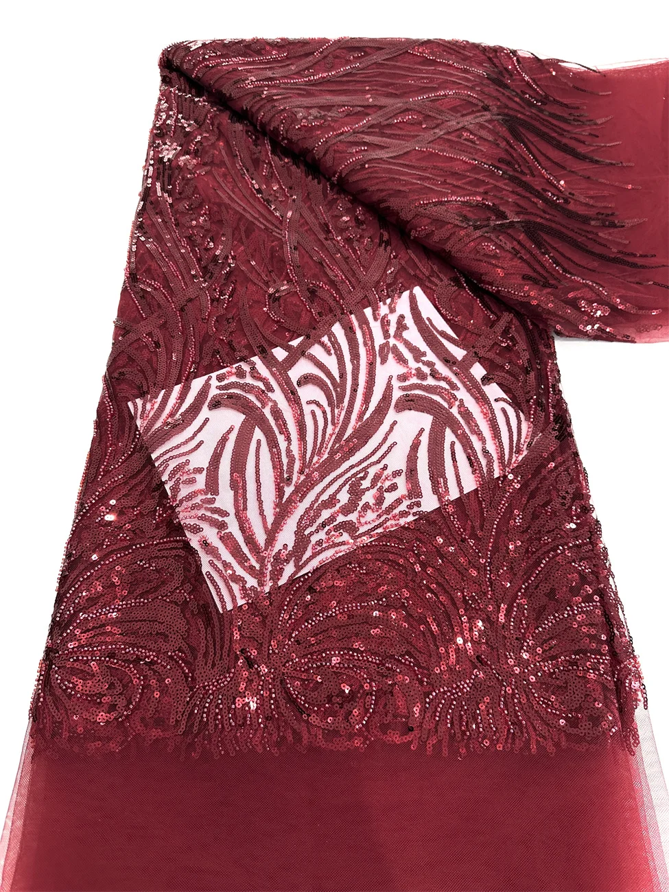African Lace Fabric 2025 High Quality Sequins Lace Embroidery French Lace Fabric For Nigerian Party Asoebi Sewing
African Lace Fabric 2025 High Quality Sequins Lace Embroidery French Lace Fabric For Nigerian Party Asoebi Sewing