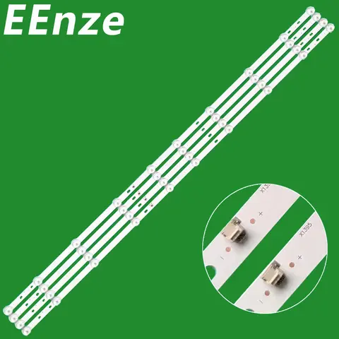 LED Strip For 43FLEA99T2SM HV430QUB-N4E TVT-C43NTKS 0919-LED-43DN5ND7 PTV43SN02Y 43PL51TC-SM 43pu11tc-sm 43PL52TC-SM 43lu8030s