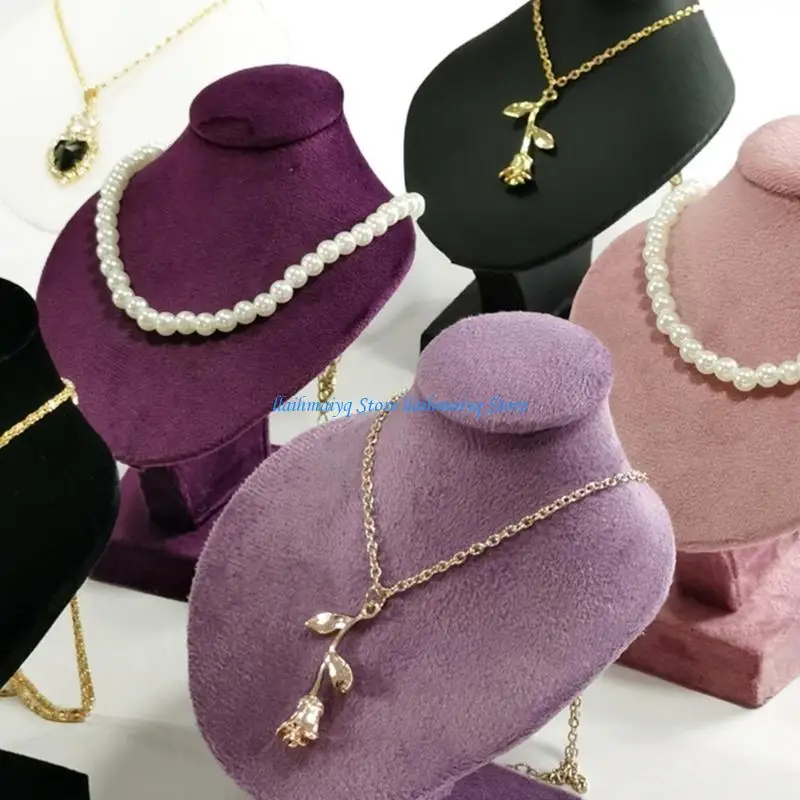 573B Стильный держатель для хранения бюста для ожерелья для ювелиров и студийных настроек
573B Стильный держатель для хранения бюста для ожерелья для ювелиров и студийных настроек