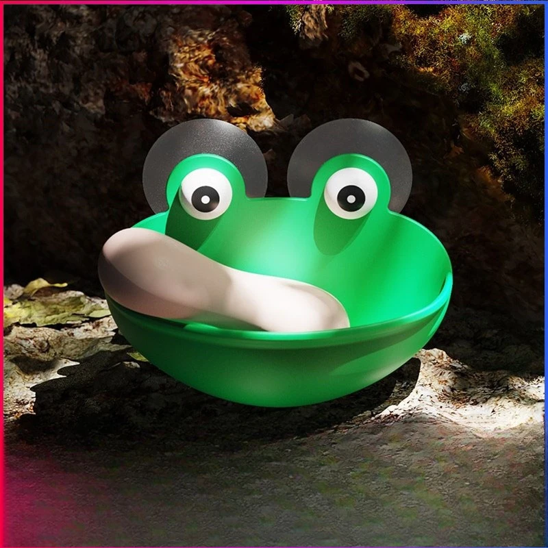 Frog Shaped Soap Dish with Suction Cups, ABS Durable Soap Box Holder for Bathroom Kitchen Household
Frog Shaped Soap Dish with Suction Cups, ABS Durable Soap Box Holder for Bathroom Kitchen Household