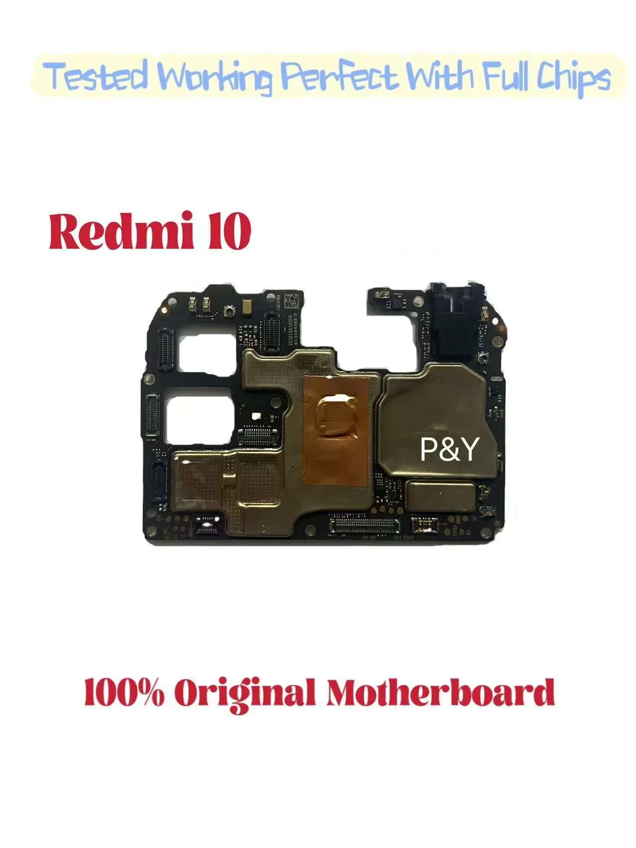 Original Unlocked Main Board for Redmi 10, Mainboard Motherboard, Chips Circuits, Flex Cable, 2022
Original Unlocked Main Board for Redmi 10, Mainboard Motherboard, Chips Circuits, Flex Cable, 2022