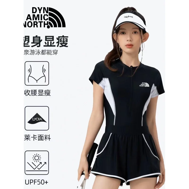 Minsu Women's Swimsuit Sports Girl Hot Spring Swimwear One-Piece Swimsuit Plus Size Nylon
Minsu Women's Swimsuit Sports Girl Hot Spring Swimwear One-Piece Swimsuit Plus Size Nylon