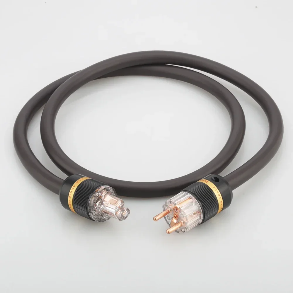 Viborg HiFi EU Schuko power cable Hi End VP1606 OFC RISR 6MM square AC Power cords Cable with EU Schuko Plug
Viborg HiFi EU Schuko power cable Hi End VP1606 OFC RISR 6MM square AC Power cords Cable with EU Schuko Plug