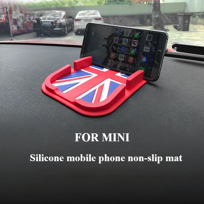 Suitable for BMW Mini cooper car English Union flag car silicone mobile phone anti-slip navigation pad
Suitable for BMW Mini cooper car English Union flag car silicone mobile phone anti-slip navigation pad