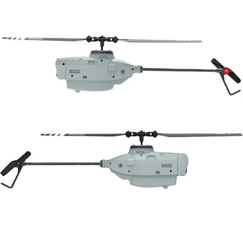 C127 single propeller without ailerons American reconnaissance version helicopter air pressure fixed height WiFi camera picture
C127 single propeller without ailerons American reconnaissance version helicopter air pressure fixed height WiFi camera picture
