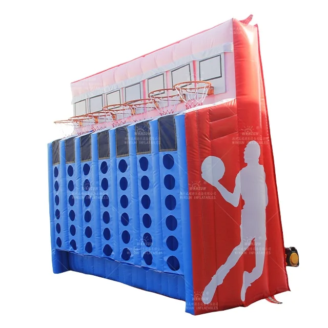 Indoor And Outdoor Basketball Connect Four Game Shooting Game Connect 4 Game Inflatable Basketball Stand For Event
Indoor And Outdoor Basketball Connect Four Game Shooting Game Connect 4 Game Inflatable Basketball Stand For Event