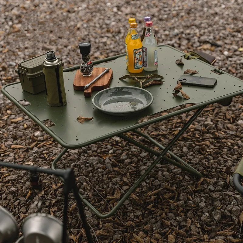 Camping Folding Table Outdoor Aluminum Alloy Table Portable Self-driving Picnic Dinner Table Foldable Tactical Table
Camping Folding Table Outdoor Aluminum Alloy Table Portable Self-driving Picnic Dinner Table Foldable Tactical Table