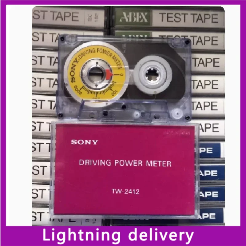 For SONY TW-2412 Cassette test level with azimuth with speed jitter and sway moment tension with mirror tape
For SONY TW-2412 Cassette test level with azimuth with speed jitter and sway moment tension with mirror tape