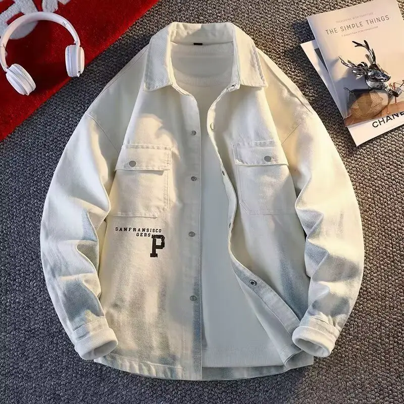 Loose Casual Men's irt New Sle Autumn Faion Versatile Outerwear Stand Fit Long Sve Antibacterial Full Print Design
Loose Casual Men's irt New Sle Autumn Faion Versatile Outerwear Stand Fit Long Sve Antibacterial Full Print Design