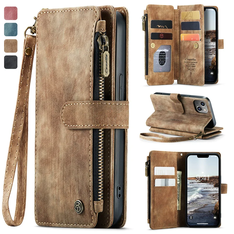 Оригинальный чехол CaseMe для iPhone 12 11 8 13 Pro, кошелек, держатель для карт, откидной Чехол для iPhone 12 7 Plus SE 2022 14, кожаный чехол для телефона
Оригинальный чехол CaseMe для iPhone 12 11 8 13 Pro, кошелек, держатель для карт, откидной Чехол для iPhone 12 7 Plus SE 2022 14, кожаный чехол для телефона