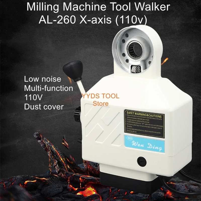 Milling Machine Tool Carrier 260-X-axis (110v) Universal Tool Feeder Accessory Turret Feeder
Milling Machine Tool Carrier 260-X-axis (110v) Universal Tool Feeder Accessory Turret Feeder