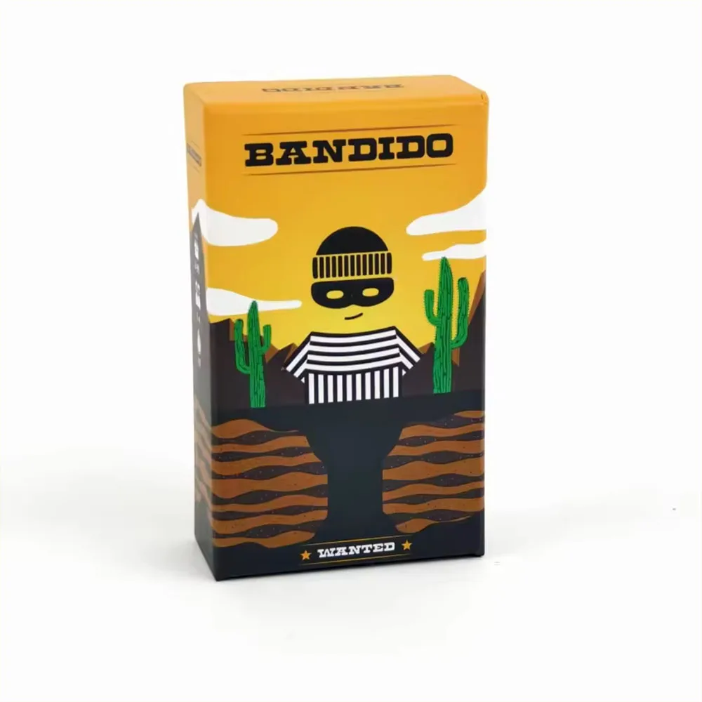 Настольная игра-головоломка BANDIDO BANDIDA для 1-4 игроков, игра для семейной вечеринки 15 минут, забавная стратегическая игра
Настольная игра-головоломка BANDIDO BANDIDA для 1-4 игроков, игра для семейной вечеринки 15 минут, забавная стратегическая игра
