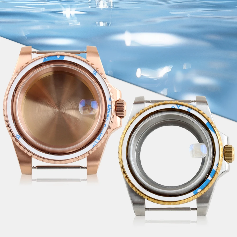 40mm NH35 Watch Case Sapphire Glass Waterproof Solid 316L Stainless Steel for Seiko NH34 NH35 NH36 NH38 Movement 28.5mm Dial 
40mm NH35 Watch Case Sapphire Glass Waterproof Solid 316L Stainless Steel for Seiko NH34 NH35 NH36 NH38 Movement 28.5mm Dial