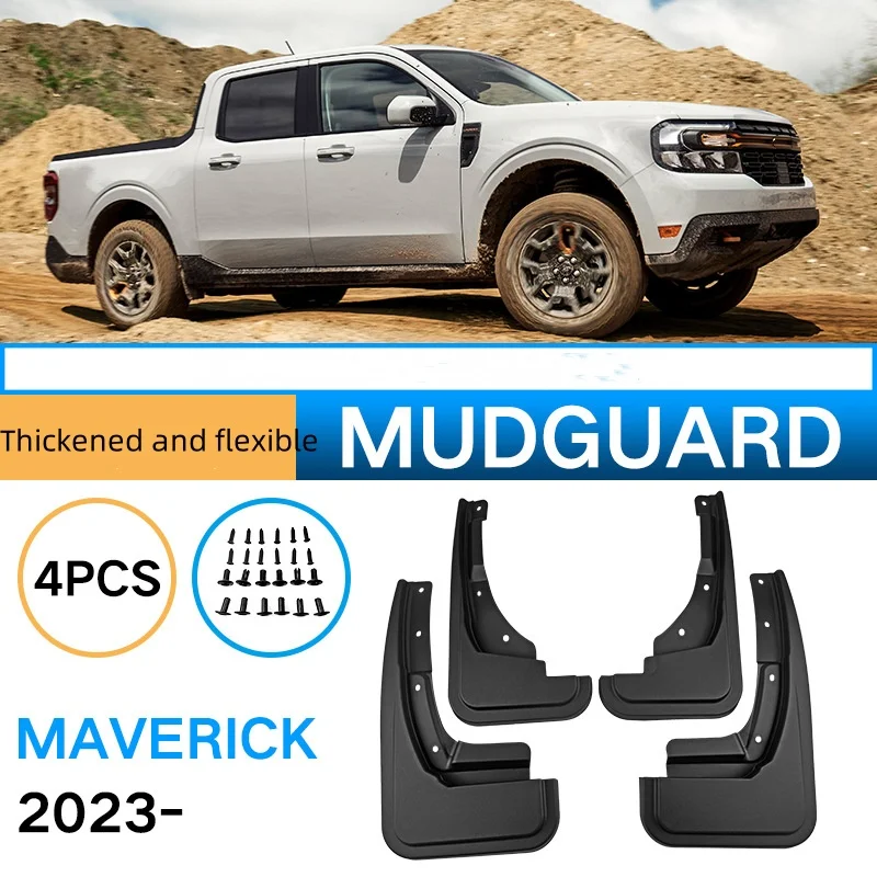 Thickened and flexible 4pcs Front & Rear Fender for Ford Maverick 2023 Car Mudflaps Splash Guard Mudguards Auto Accessories
Thickened and flexible 4pcs Front & Rear Fender for Ford Maverick 2023 Car Mudflaps Splash Guard Mudguards Auto Accessories