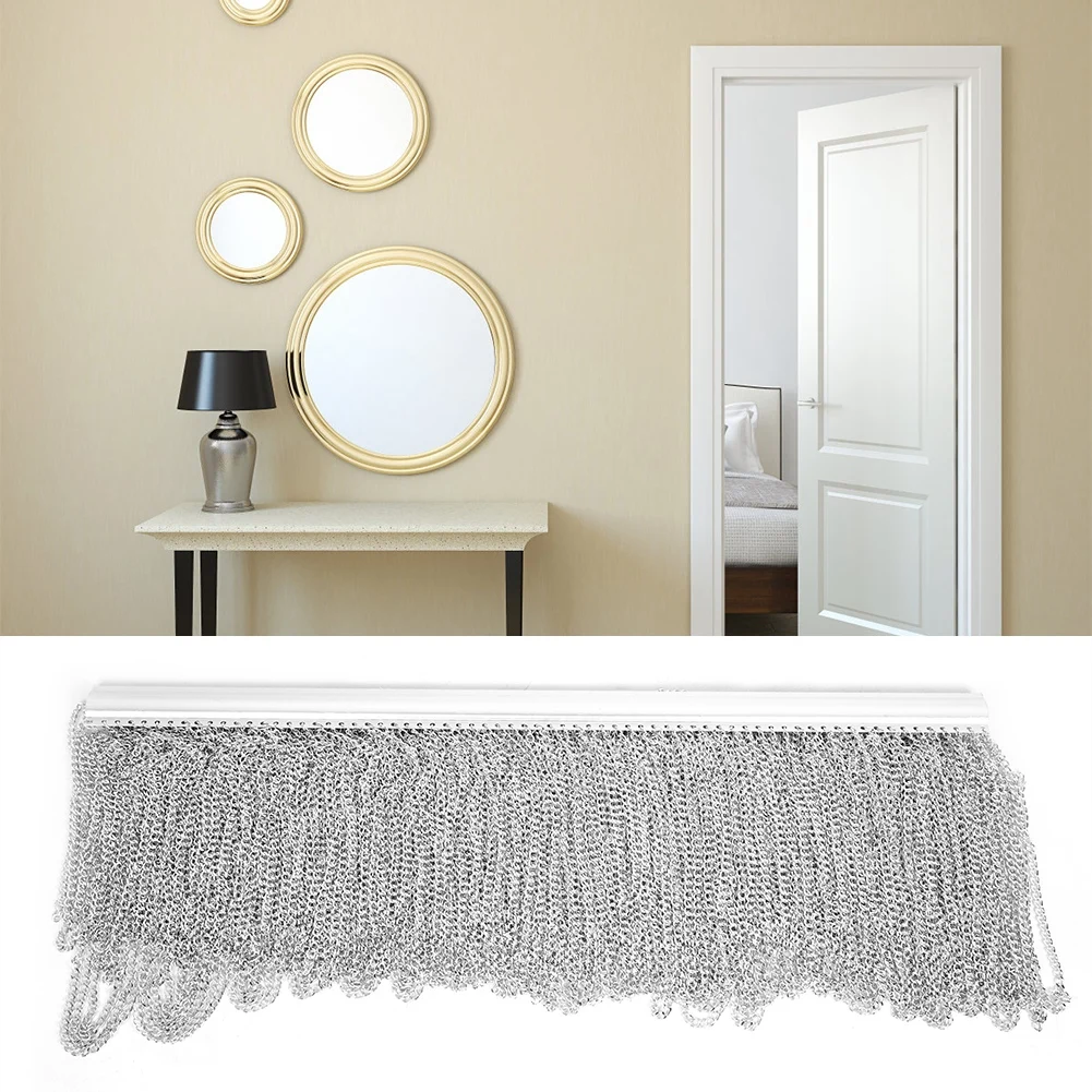 Curtain Household Hanging Metal Aluminum Chain Curtain Kit for Room Store Decoration Silver Chain Curtain Decoration
Curtain Household Hanging Metal Aluminum Chain Curtain Kit for Room Store Decoration Silver Chain Curtain Decoration