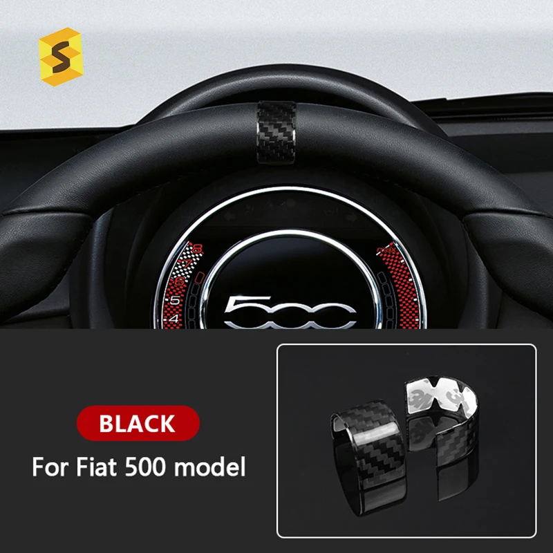 Наклейка из настоящего твердого углеродного волокна для Fiat 500 Abarth 595 695 2020 2021 2022 2023, аксессуары для колец рулевого колеса автомобиля
Наклейка из настоящего твердого углеродного волокна для Fiat 500 Abarth 595 695 2020 2021 2022 2023, аксессуары для колец рулевого колеса автомобиля