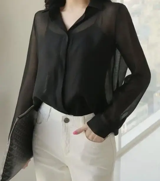 2026 New Spring and Summer New Semi Transparent Chiffon Shirt Women's Fashionable Casual Commuting Jacket Coat Top
2026 New Spring and Summer New Semi Transparent Chiffon Shirt Women's Fashionable Casual Commuting Jacket Coat Top