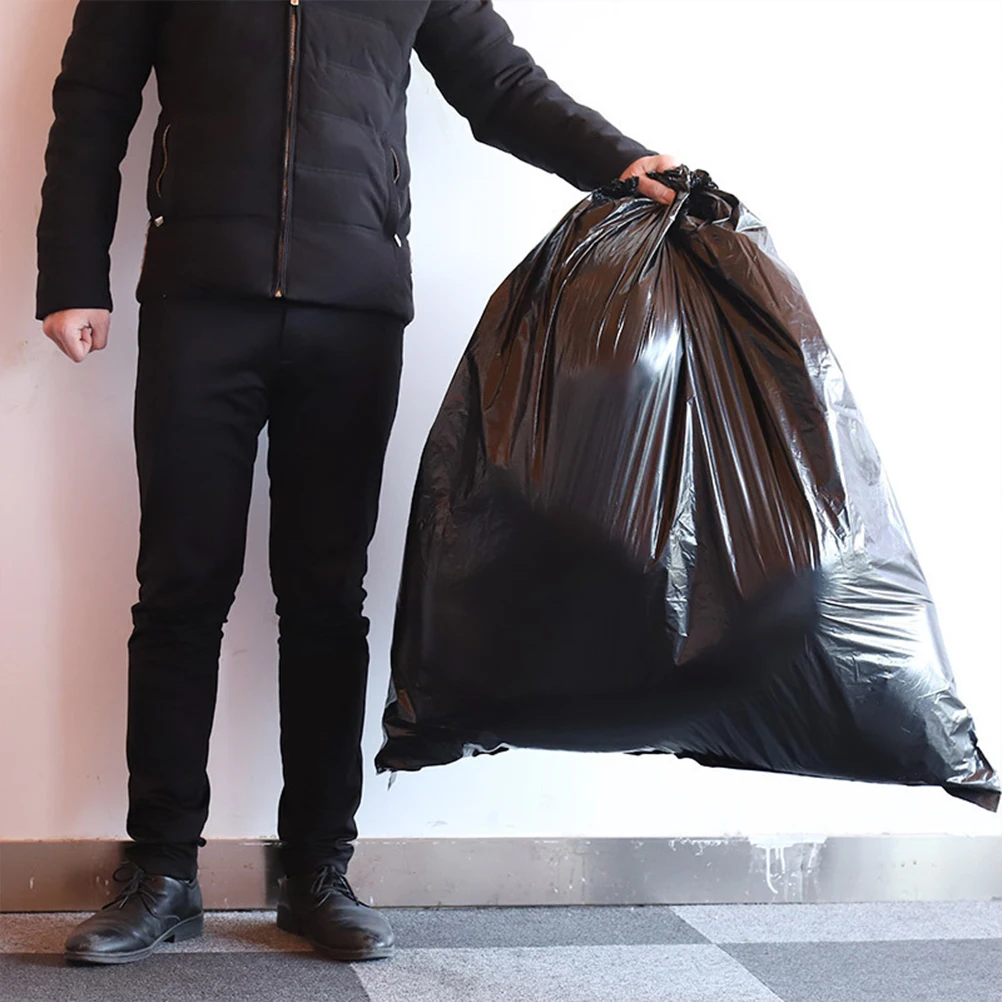 50pcs Extra Large Garbage Bags Plastic Thickened durable storage Bag Simple Garbage Bags multiuse Hotel home Kitchen Bucket bags
50pcs Extra Large Garbage Bags Plastic Thickened durable storage Bag Simple Garbage Bags multiuse Hotel home Kitchen Bucket bags