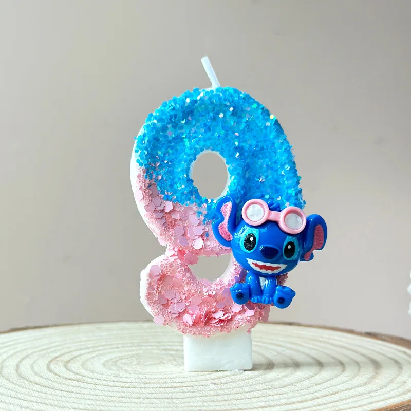 Stitch Anime 0-9 Number Candle Cartoon Character Cute 3D Page Children Party Cake Plug-in Birthday Cake Decoration Kids Gift
Stitch Anime 0-9 Number Candle Cartoon Character Cute 3D Page Children Party Cake Plug-in Birthday Cake Decoration Kids Gift