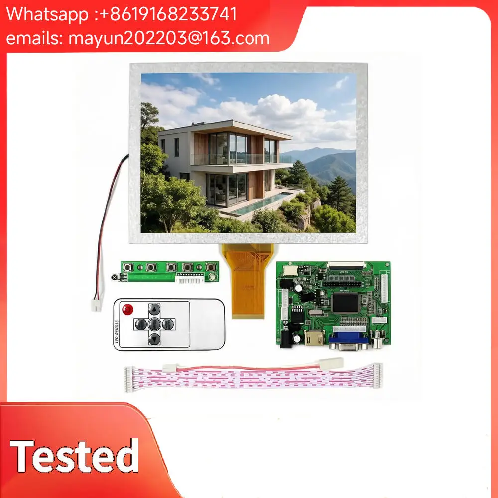 8-inch 800×600 Optional Driver Board,Display Screen: EJ080NA-05A/EJ080NA-05B.
8-inch 800×600 Optional Driver Board,Display Screen: EJ080NA-05A/EJ080NA-05B.