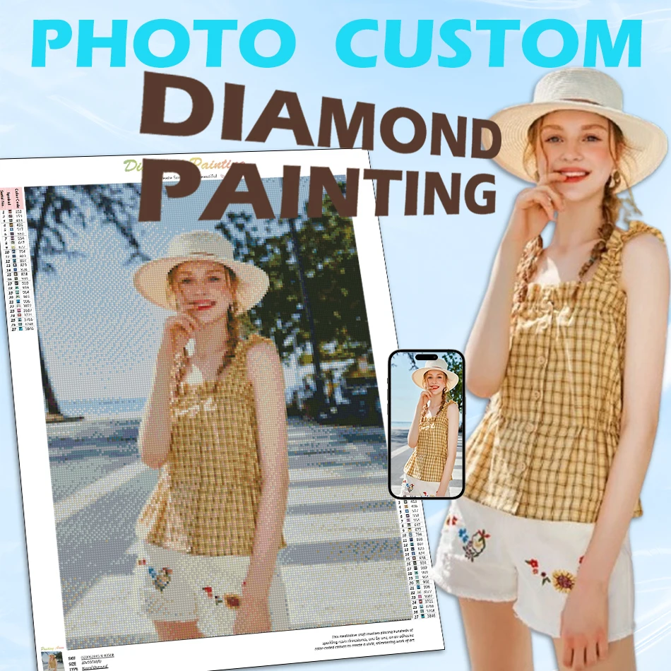 CHENISTORY Photo Custom Diamond Painting Full Square/Round Diamonds Art Kit Home Decoration Personalized Gift Embroidery Sale
CHENISTORY Photo Custom Diamond Painting Full Square/Round Diamonds Art Kit Home Decoration Personalized Gift Embroidery Sale