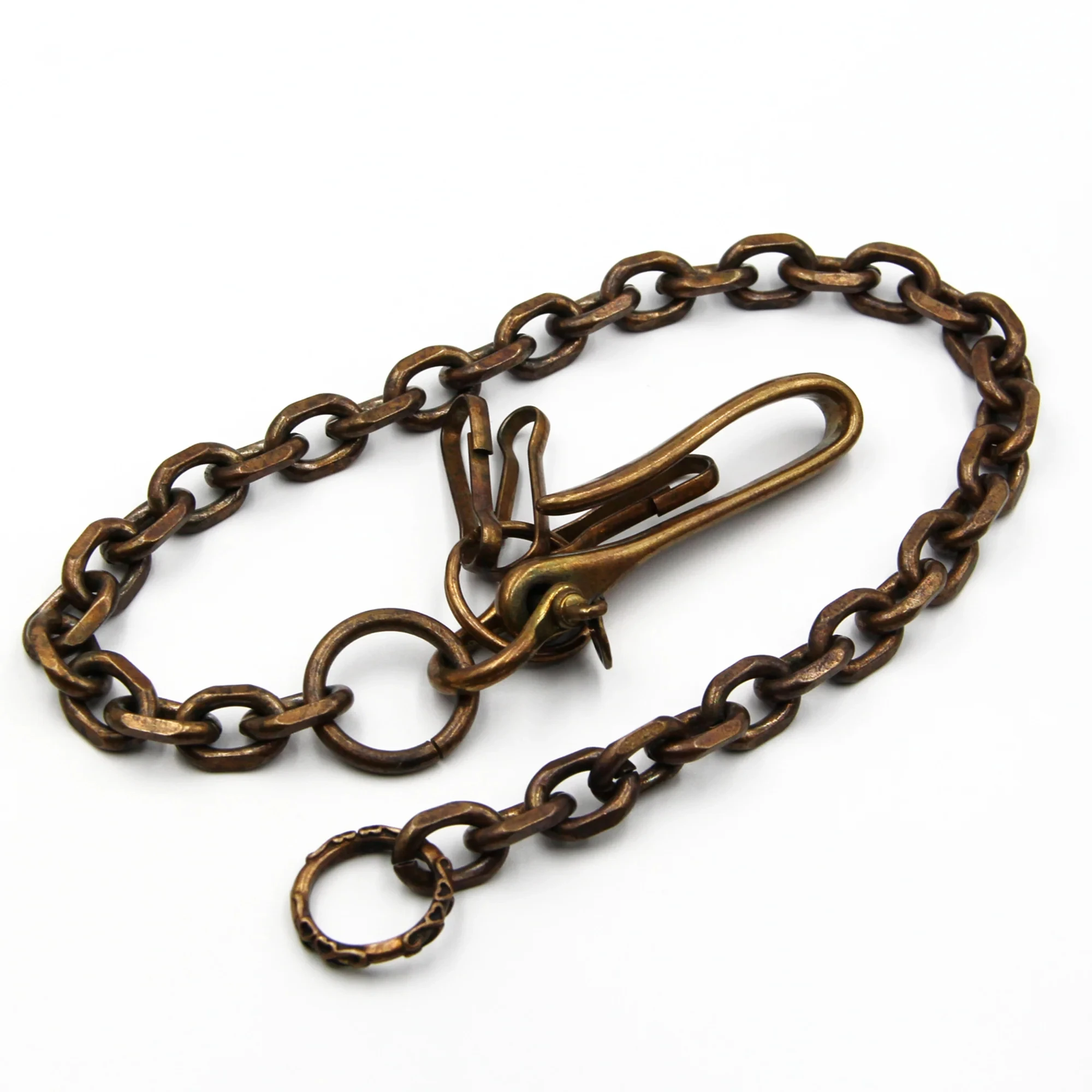 Bronze Wallet Chain Fish Hook Key Holder With Amekaji Ring Ending,Biker Wallet Chain,Men's Outfit Jewelry
Bronze Wallet Chain Fish Hook Key Holder With Amekaji Ring Ending,Biker Wallet Chain,Men's Outfit Jewelry