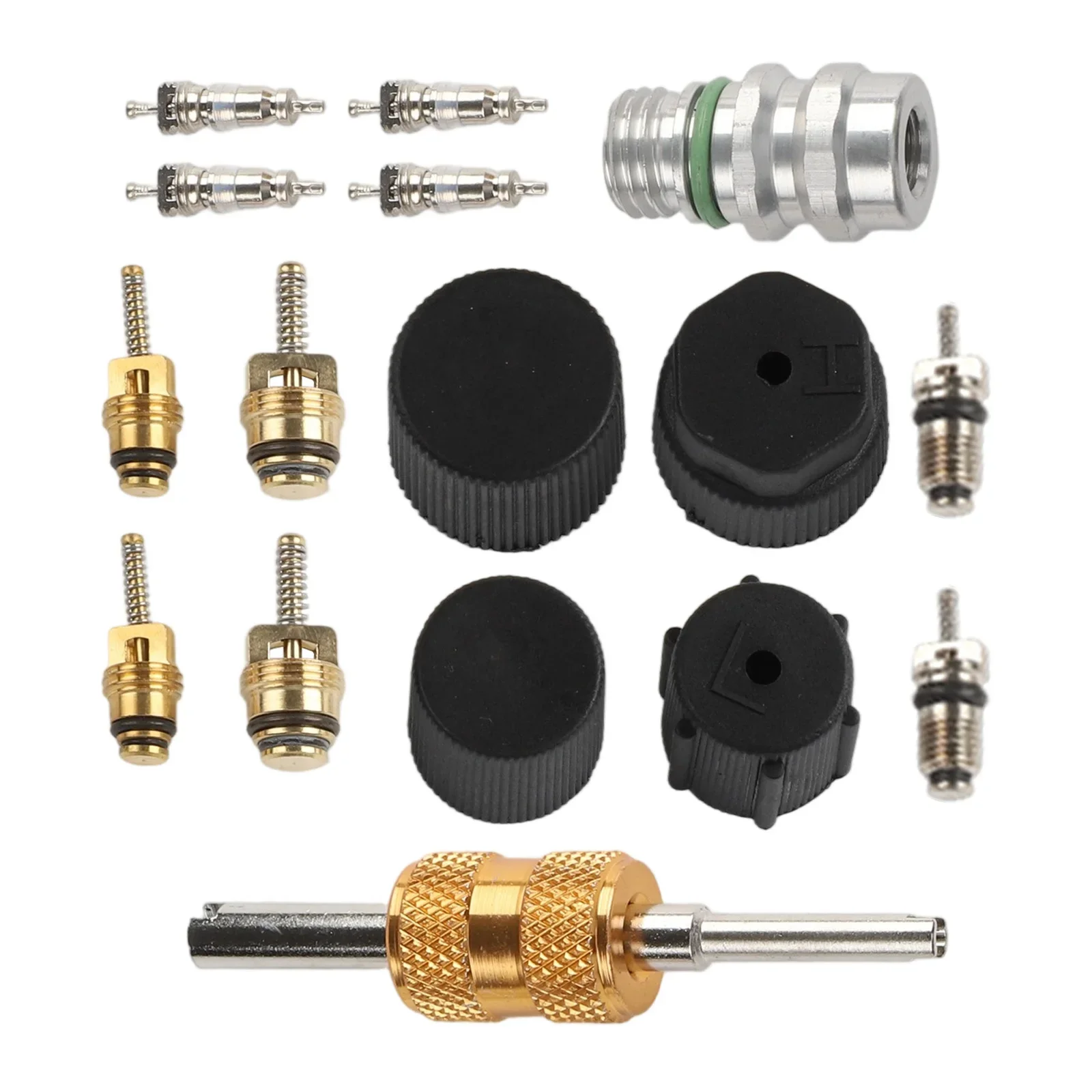 Automobile AC Repair Kit Air Conditioning Valve Core Kit Automotive Air Conditioning Easy Installation Mechanism
Automobile AC Repair Kit Air Conditioning Valve Core Kit Automotive Air Conditioning Easy Installation Mechanism