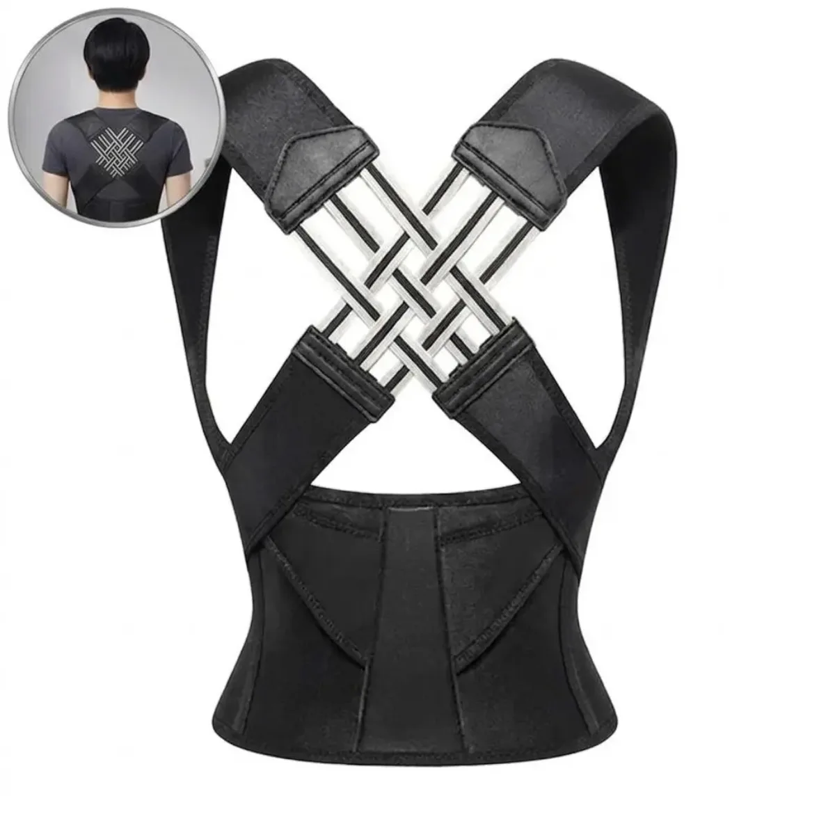Men Women Adjustable Posture Corrector Comfortable Spine Back Support Brace
Men Women Adjustable Posture Corrector Comfortable Spine Back Support Brace