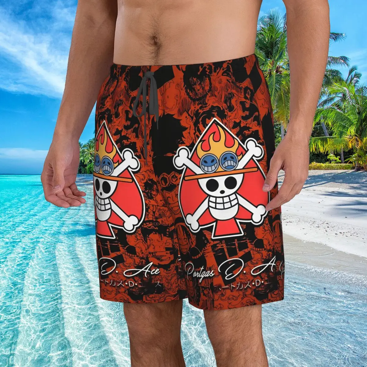 Casual One Piece Ace Skull Men Beach Shorts Sports Board Shorts Streetwear Surf Short Pants Male Breathable Short Pants
Casual One Piece Ace Skull Men Beach Shorts Sports Board Shorts Streetwear Surf Short Pants Male Breathable Short Pants