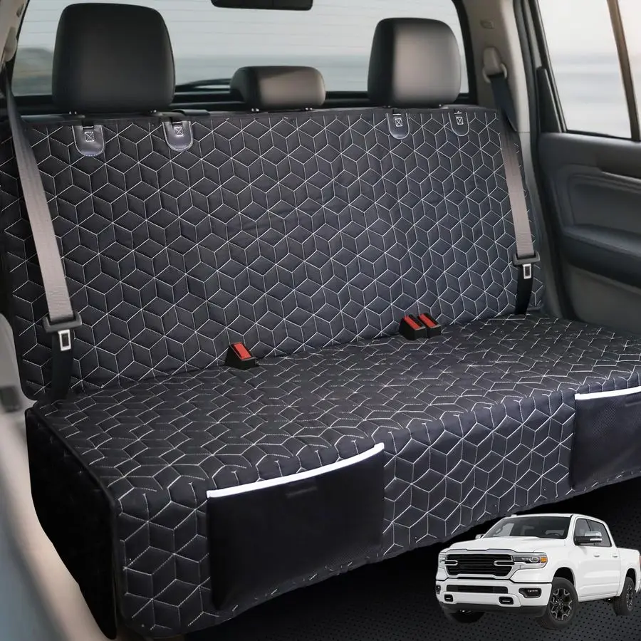 Car Seat Covers for Back Seat,Waterproof Pet Bench Seat Covers for Trucks Ford f150 Ram1500 Nissan Frontier Toyota Tacoma GMC Ca
Car Seat Covers for Back Seat,Waterproof Pet Bench Seat Covers for Trucks Ford f150 Ram1500 Nissan Frontier Toyota Tacoma GMC Ca