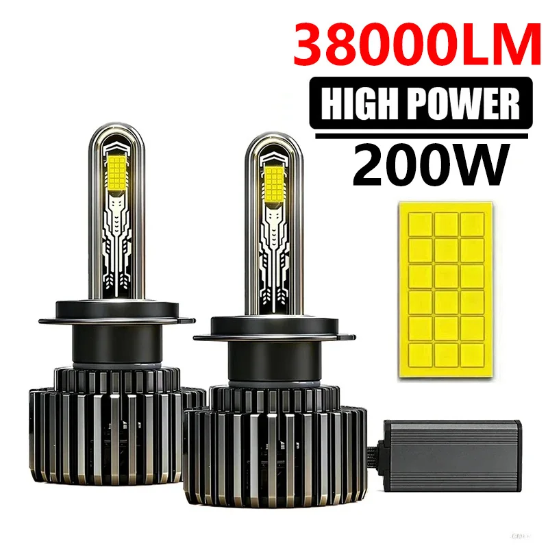 H7 LED Canbus Car Light Bulbs H4 H11 H1 9012 HB3 9005 HB4 H8 HIR2 38000LM 200W LED Car Headlight Bulb Motorcycle 6000K 12V
H7 LED Canbus Car Light Bulbs H4 H11 H1 9012 HB3 9005 HB4 H8 HIR2 38000LM 200W LED Car Headlight Bulb Motorcycle 6000K 12V