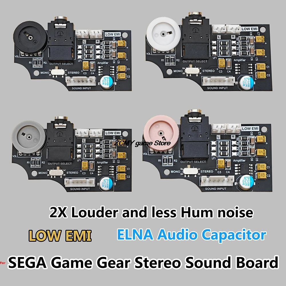 High Quality Dual Channel Volume Audio Board For SEGA Game Gear GG No Sound Original High Brightness Screen Repair Accessories
High Quality Dual Channel Volume Audio Board For SEGA Game Gear GG No Sound Original High Brightness Screen Repair Accessories