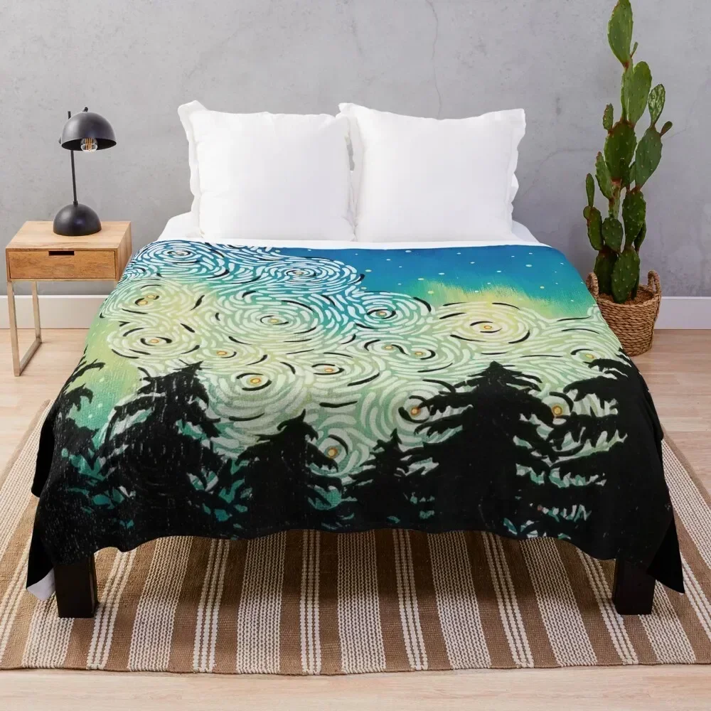 Aurora Borealis Throw Blanket Warm Comfortable Blanket Gift for Parents Friends
Aurora Borealis Throw Blanket Warm Comfortable Blanket Gift for Parents Friends